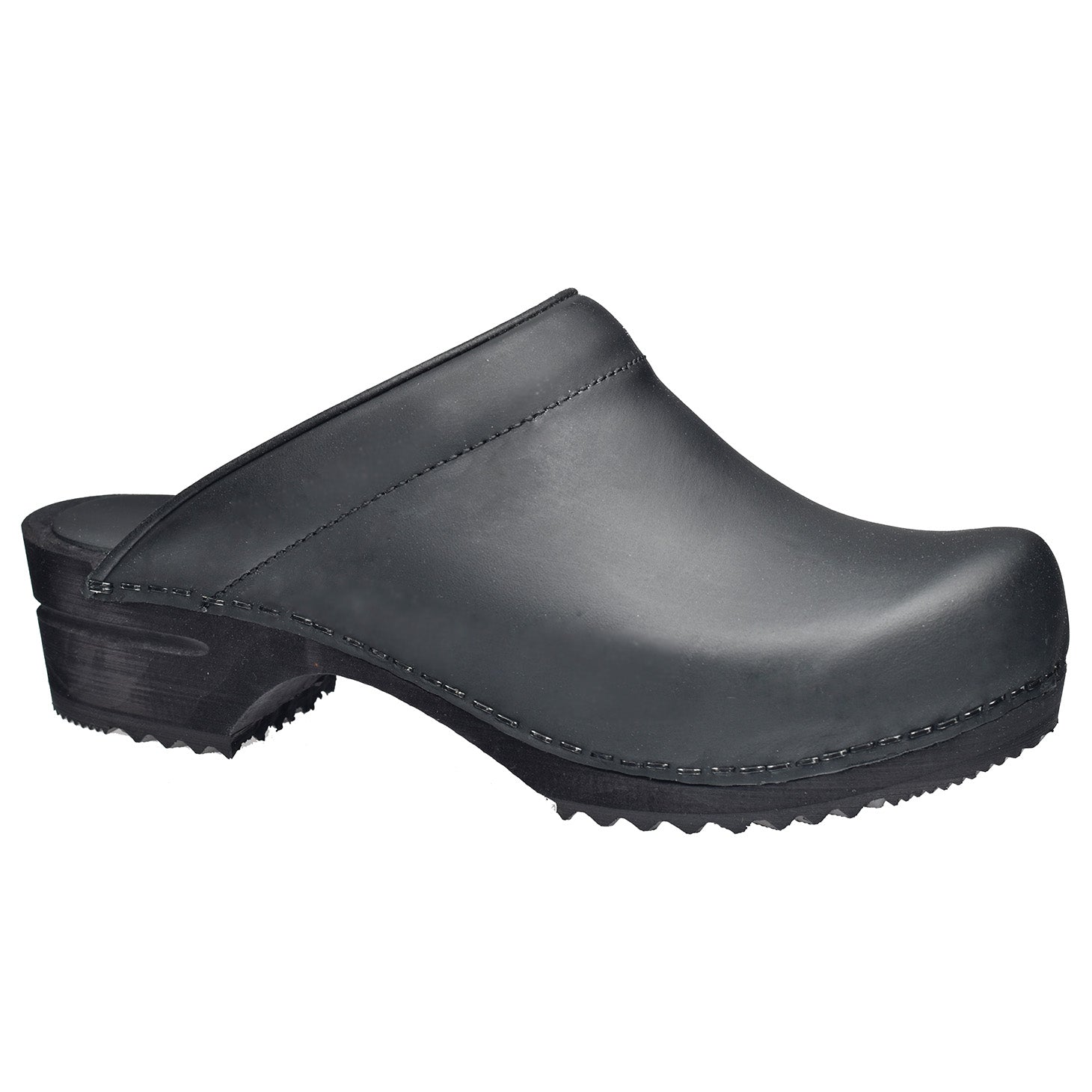 Chrissy Women's Wood Clog - Black - Second