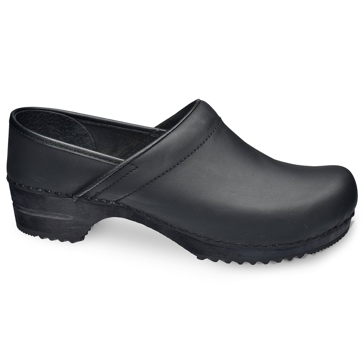 Julie Women&#39;s Wood Clog - Black - Second