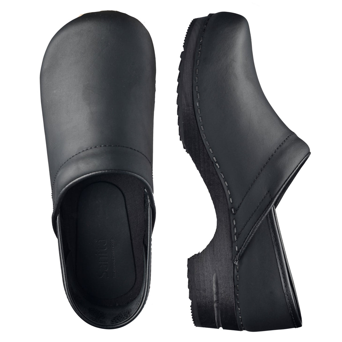 Julie Women&#39;s Wood Clog - Black - Second