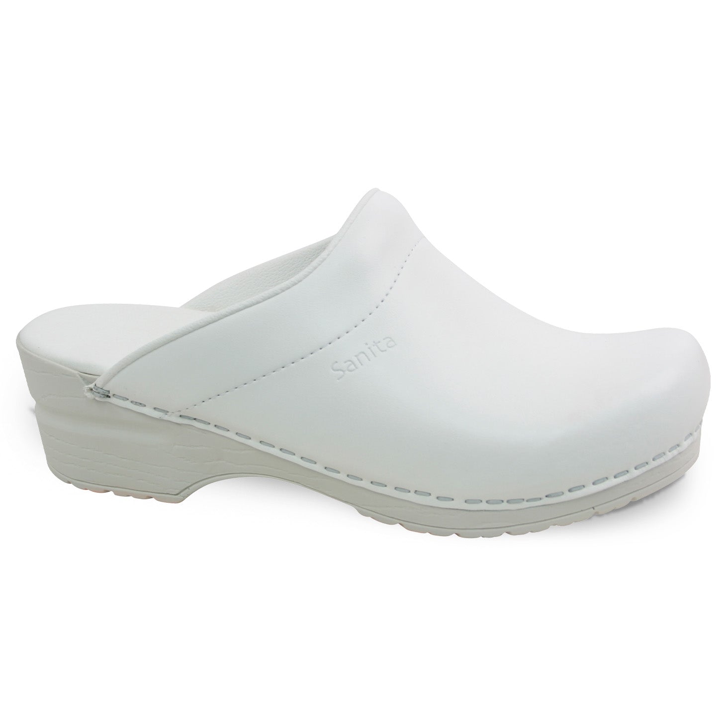 Sonja PU Women's Clog White Second Sanita Outlet