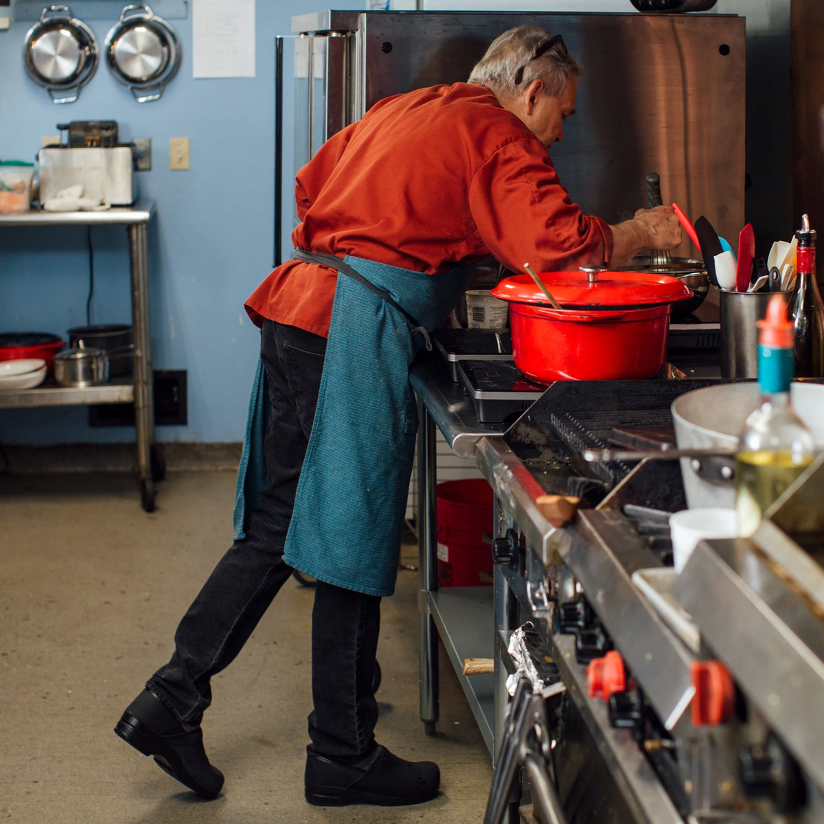 Pro. Textured Oil Men&#39;s Clog - Black - Second