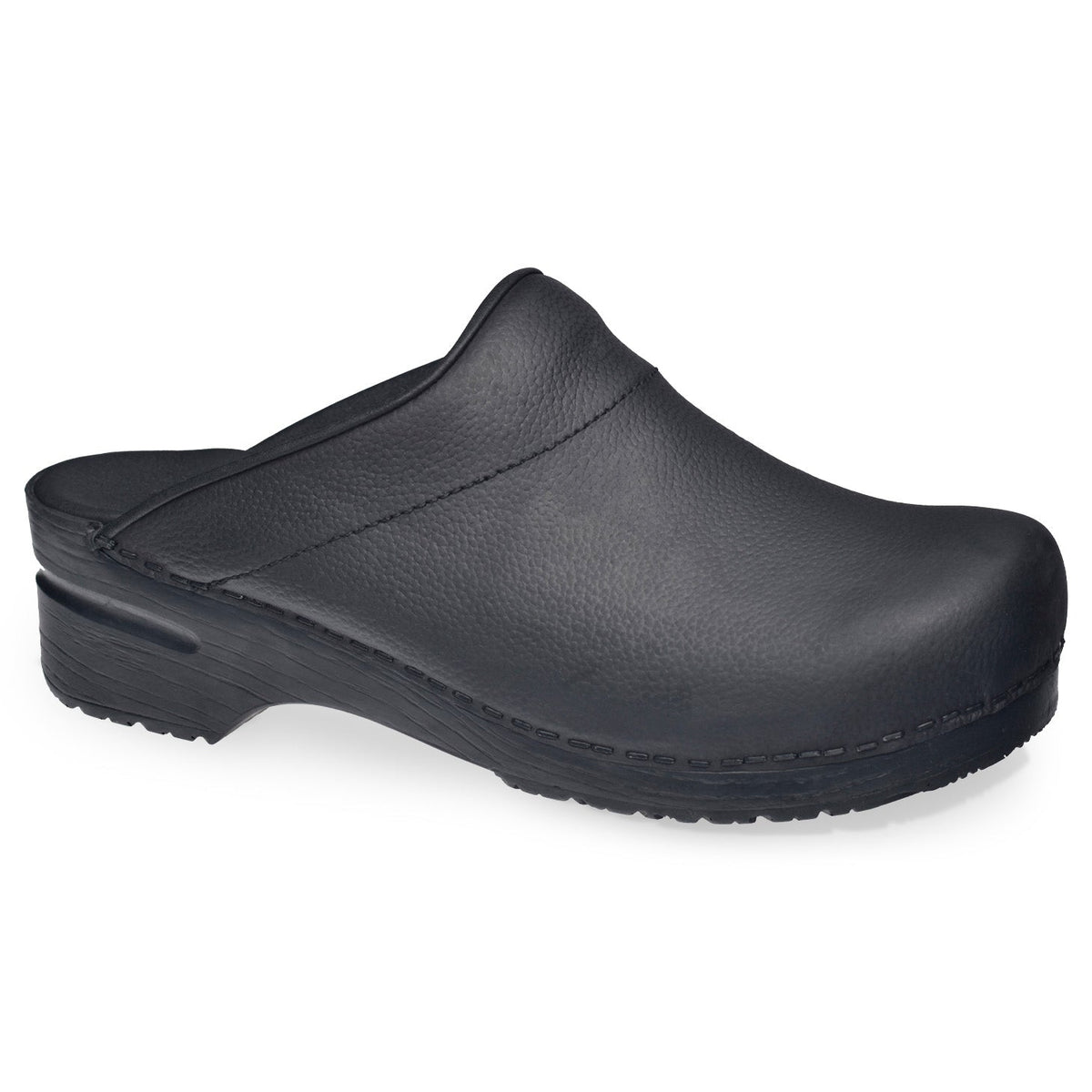 Karl Textured Oil Men's Clog - Black - Second