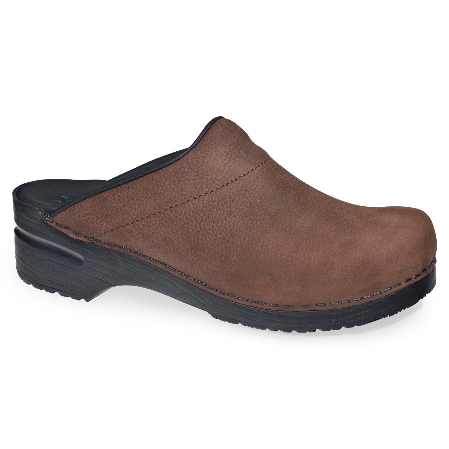 Karl Textured Oil Men's Clog - Antique Brown - Second