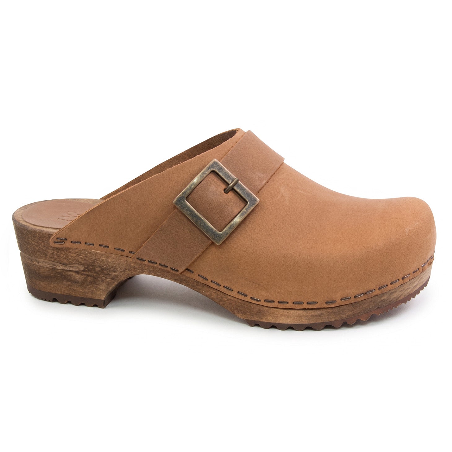 Urban Women's Wood Clog - Cognac - Second
