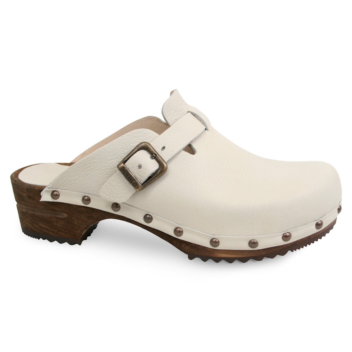 Kristel Women's Wood Clog - White - Second