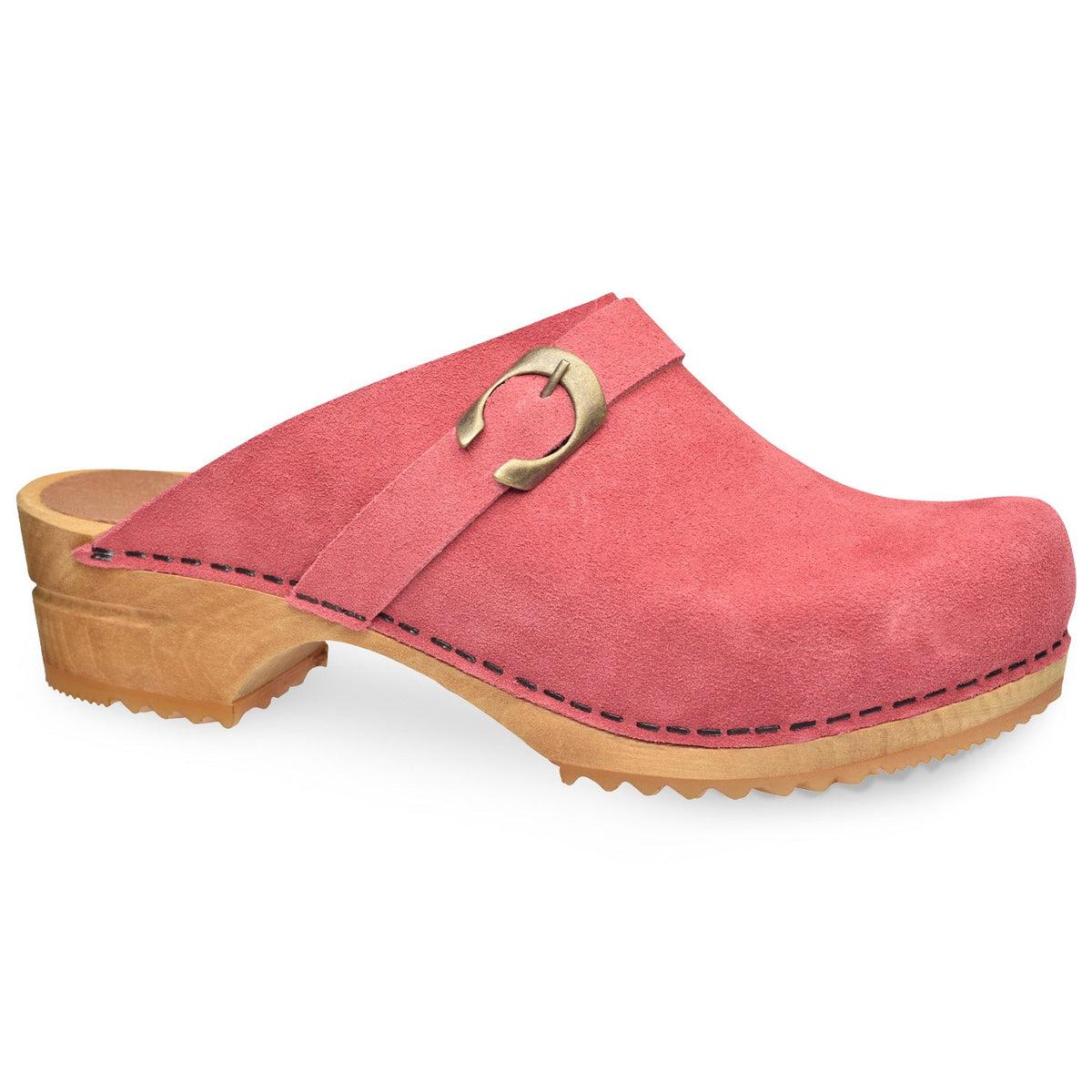 Hedi Women&#39;s Wood Clog - Misty Rose - Second