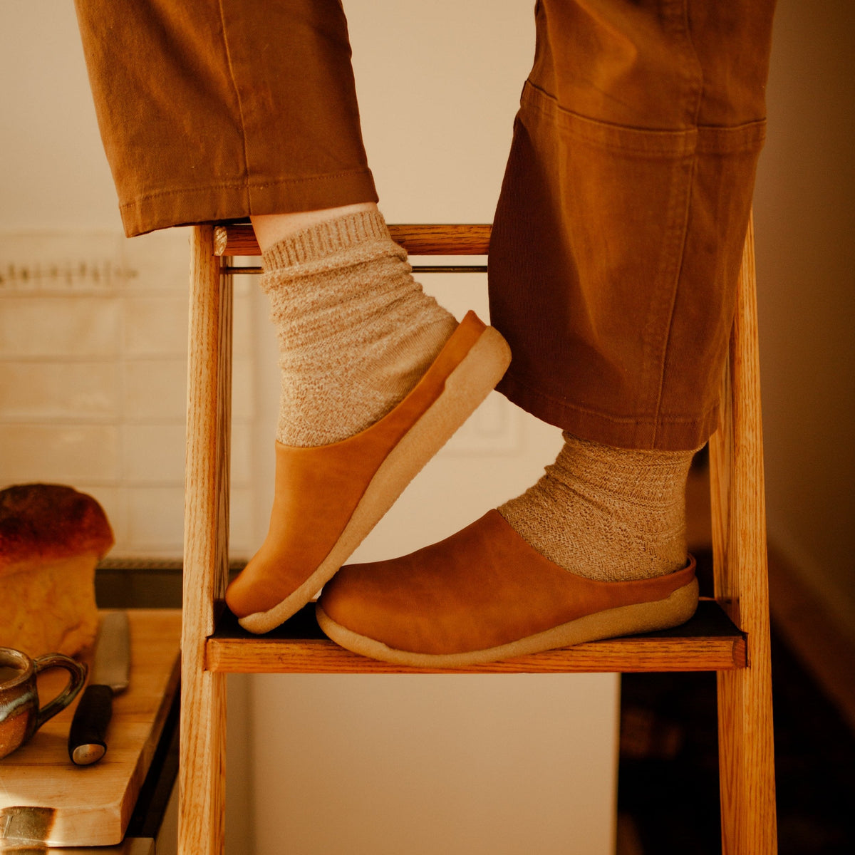 Holsted Unisex Slipper - Cognac - Second