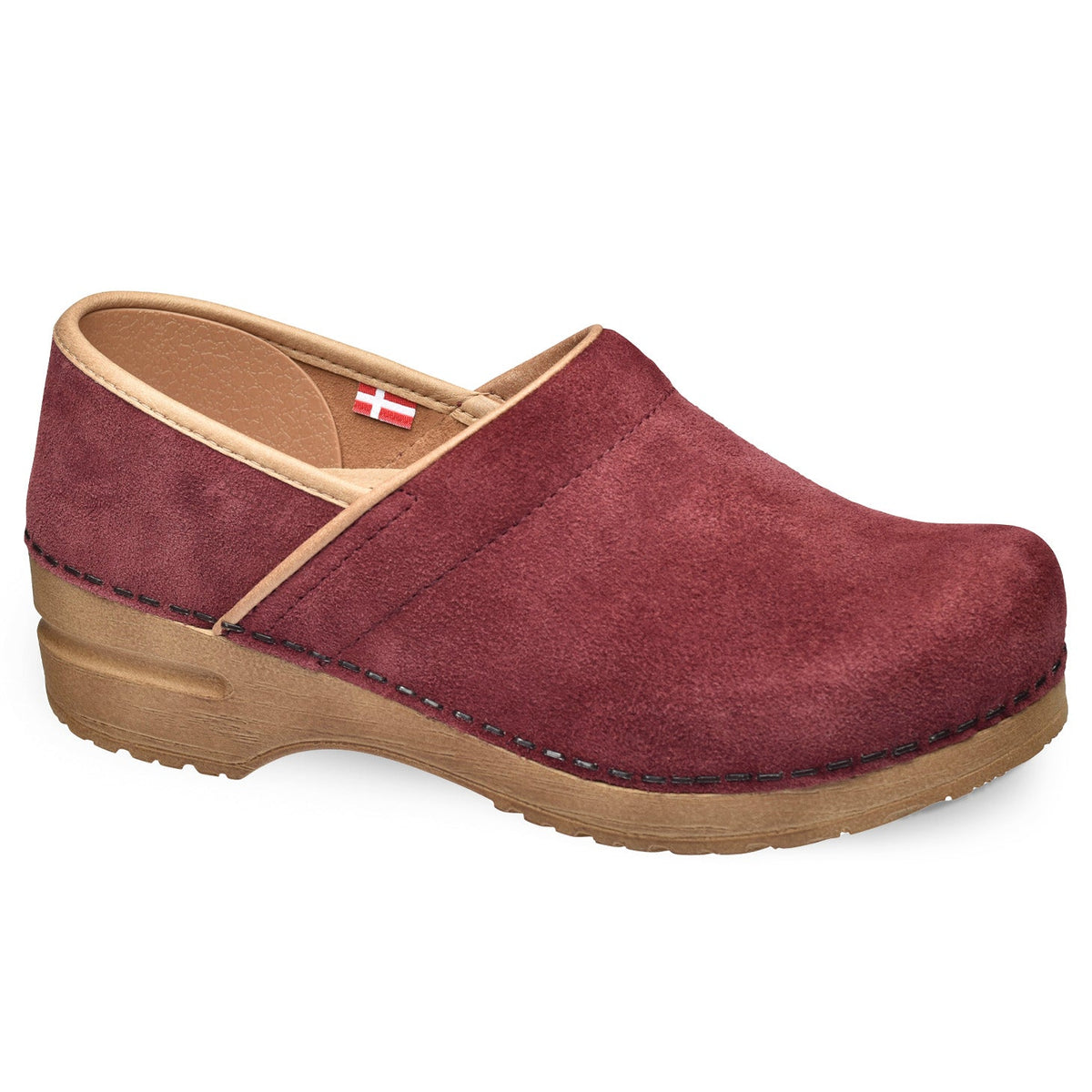 Nina Women&#39;s Clog - Maroon - Second