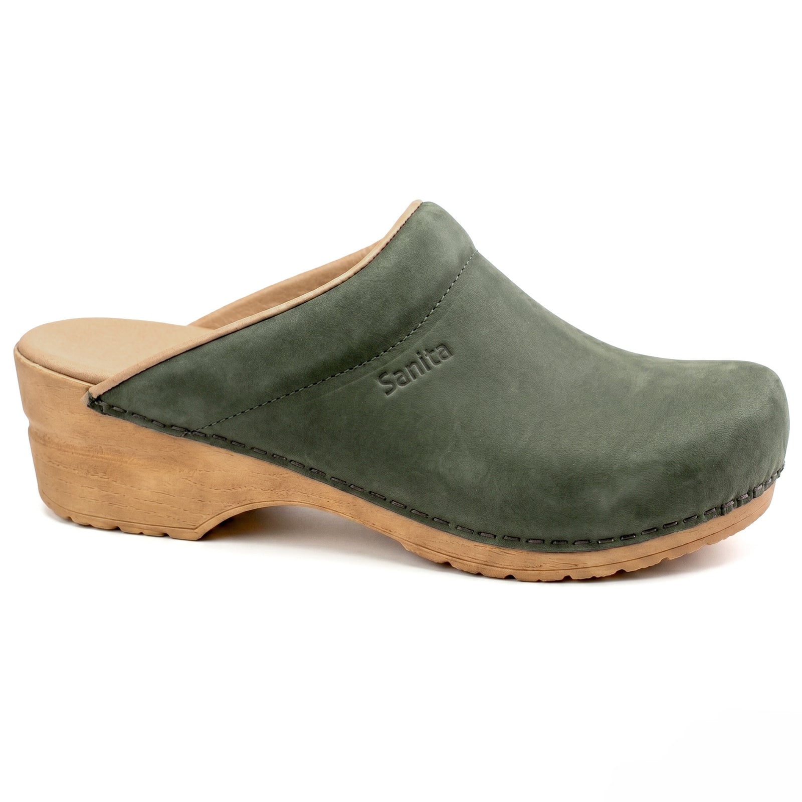 Ellis Women's Clog - Khaki - Second