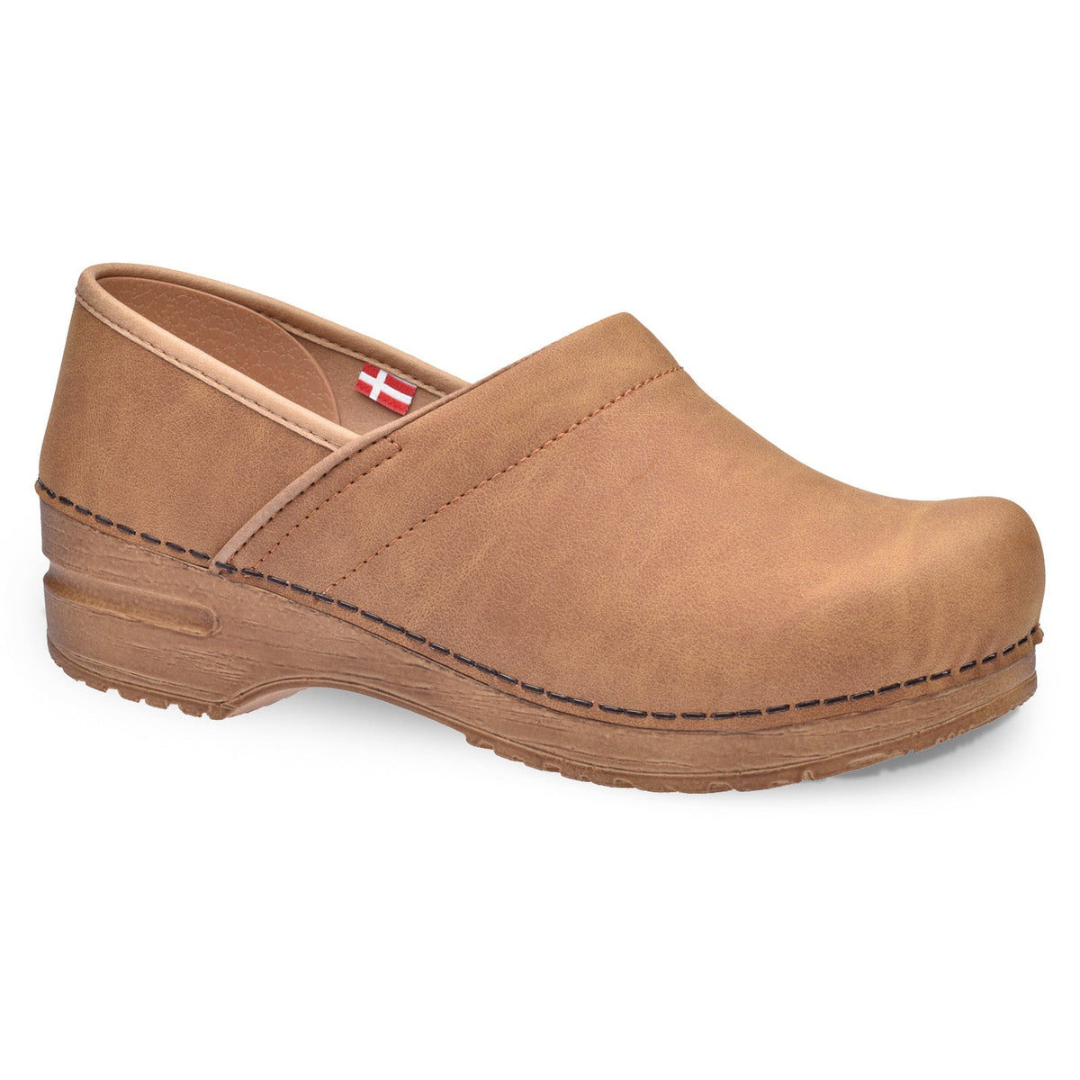 Hinsdale Vegan Women's Clog - Cognac - Second