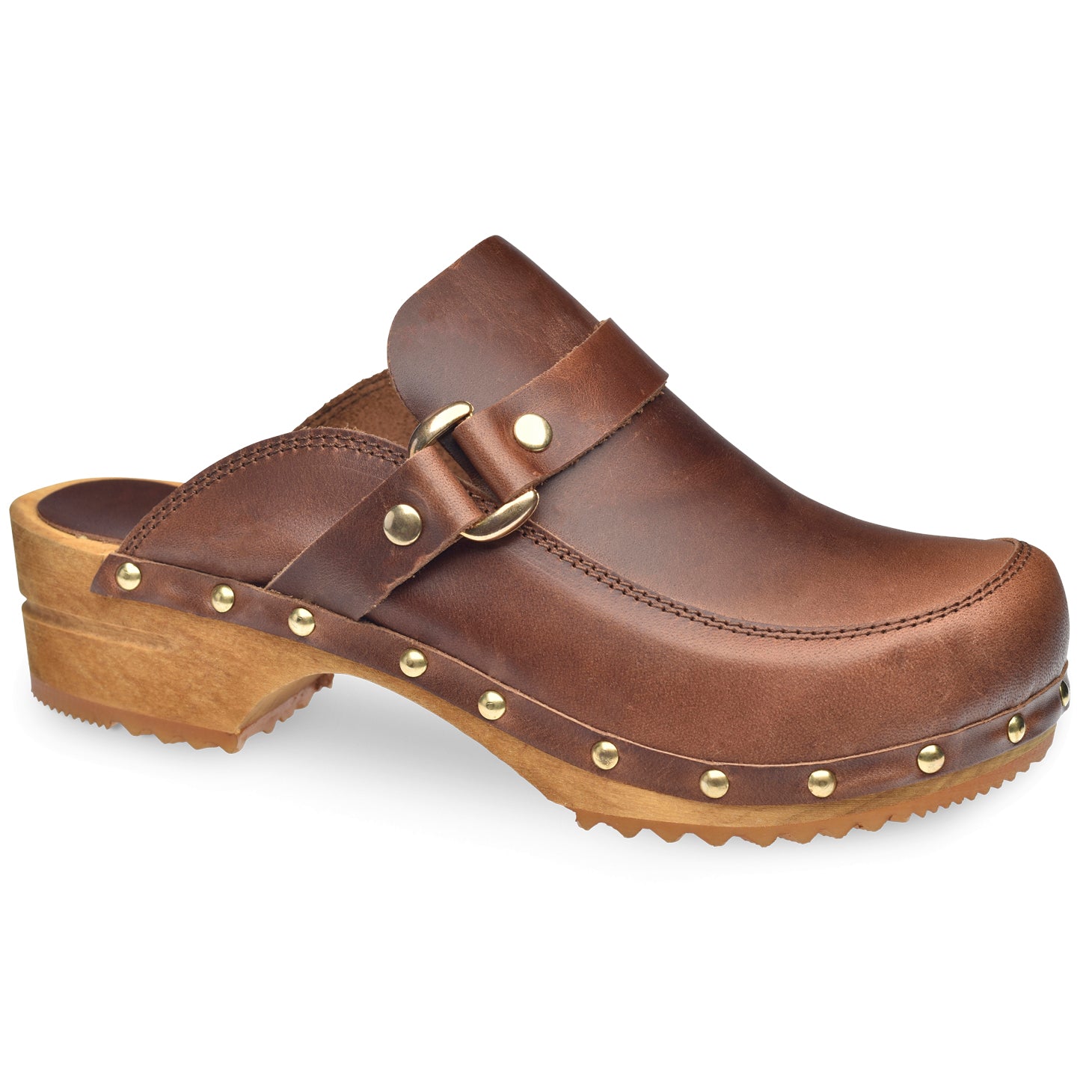 Lillen Women's Wood Clog - Brown - Second