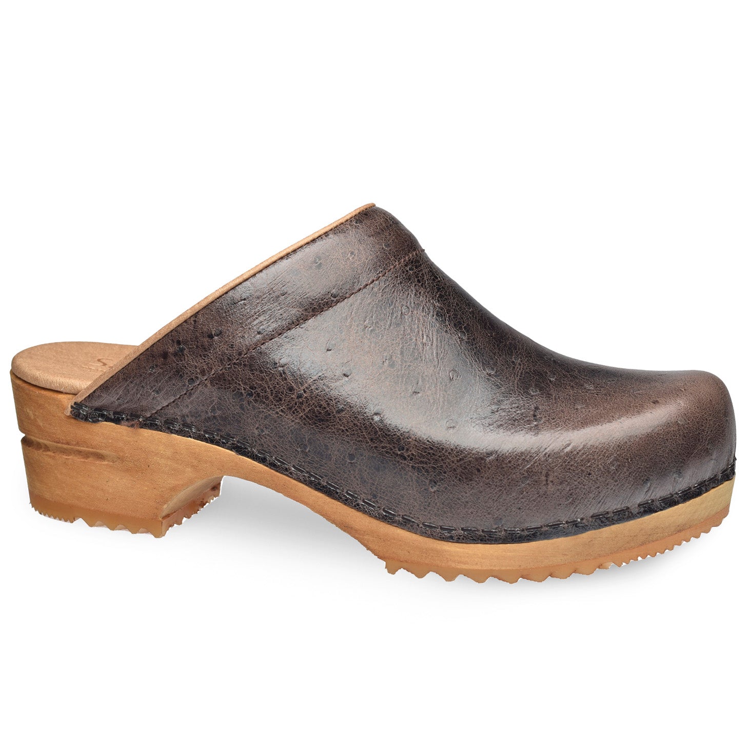 Oster Women's Wood Clog - Dark Brown - Second