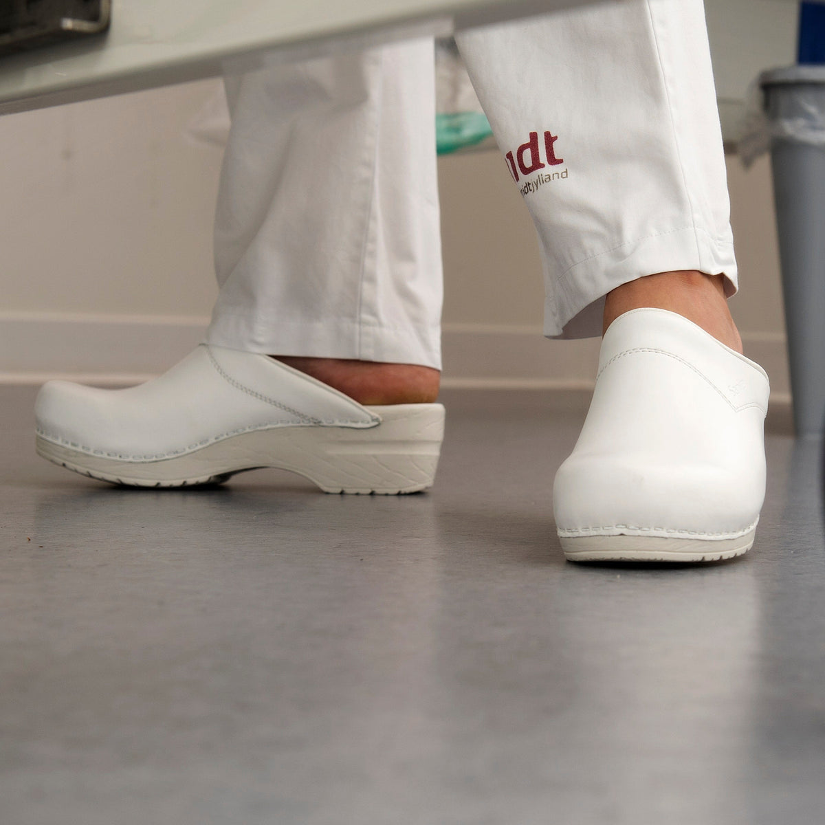 Sonja PU Women&#39;s Clog - White - Second