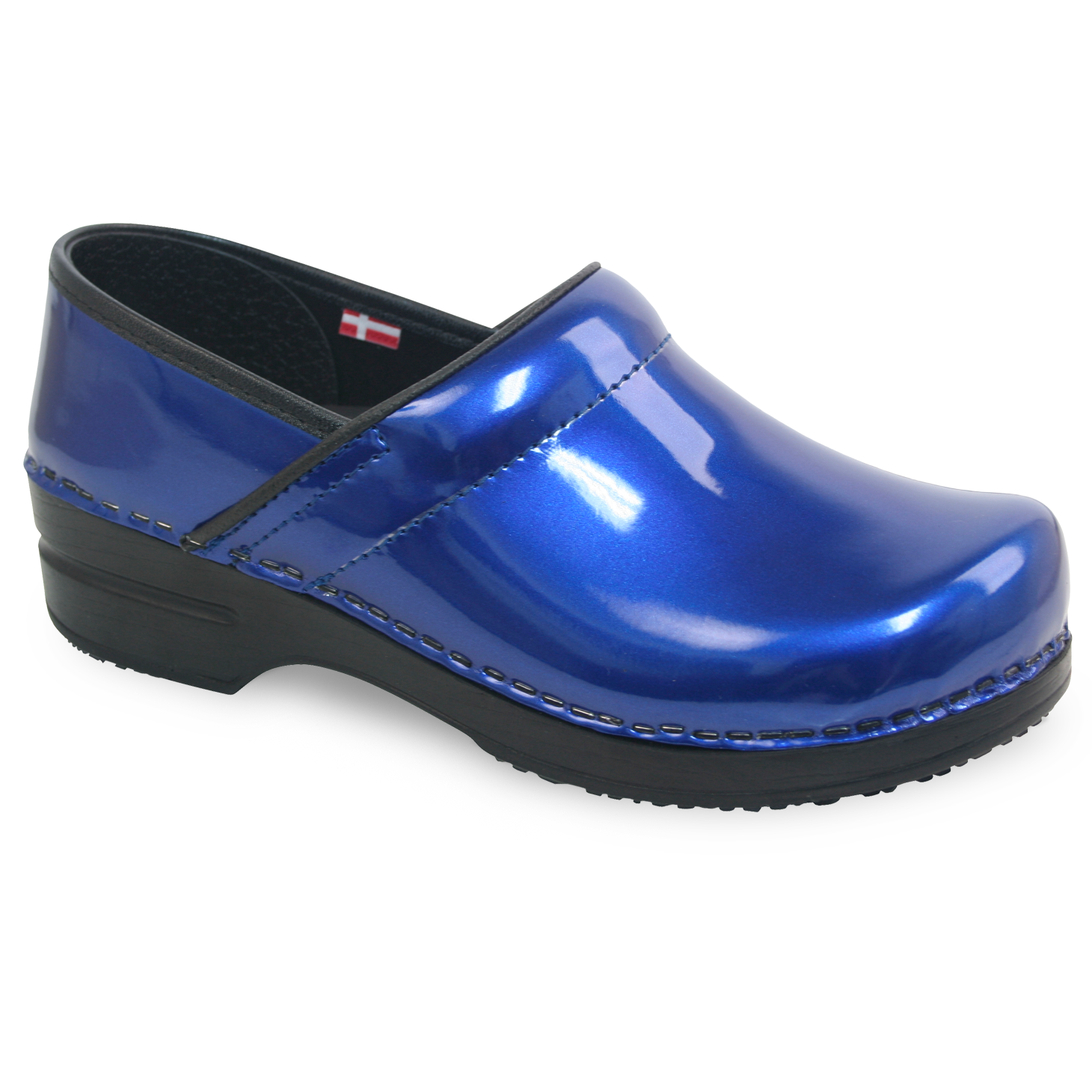 Sanita Sabel Women's in Blue Closed Back Clog