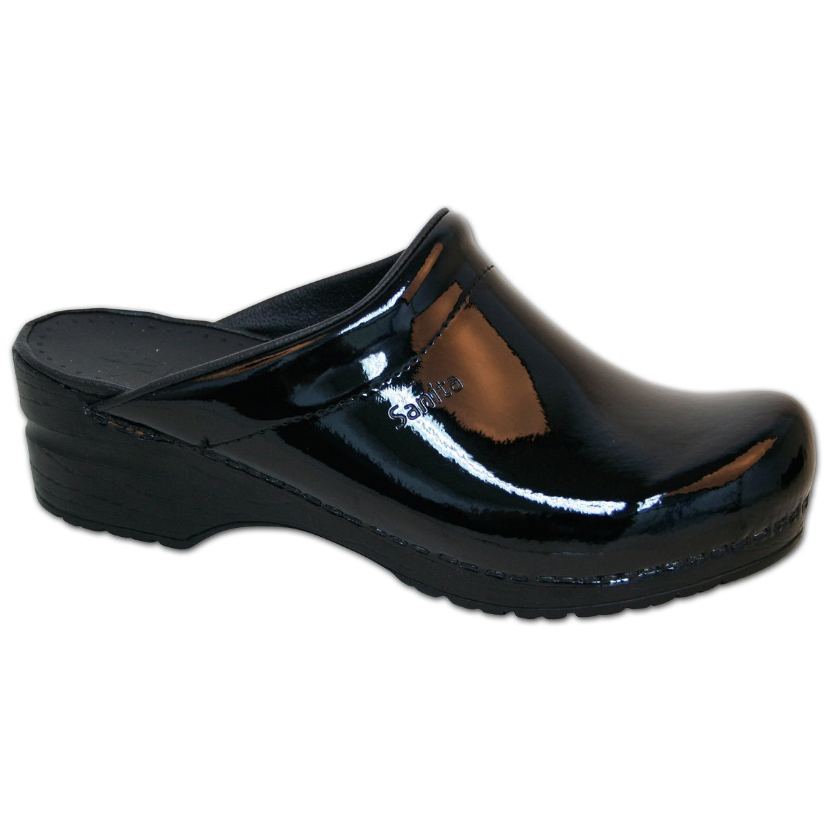 Sonja Patent Women&#39;s Clog - Black - Second