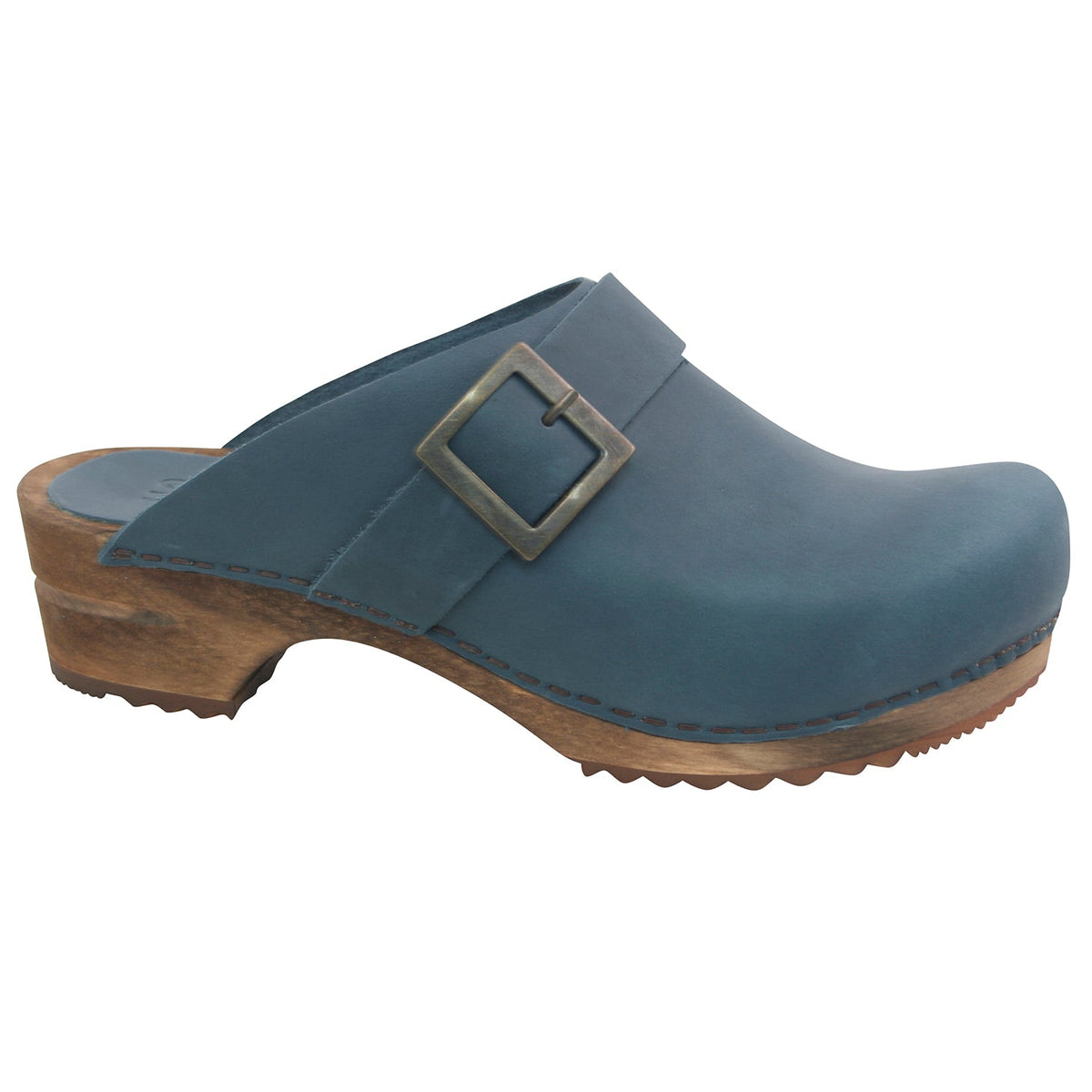 Urban Women&#39;s Wood Clog - Blue - Second