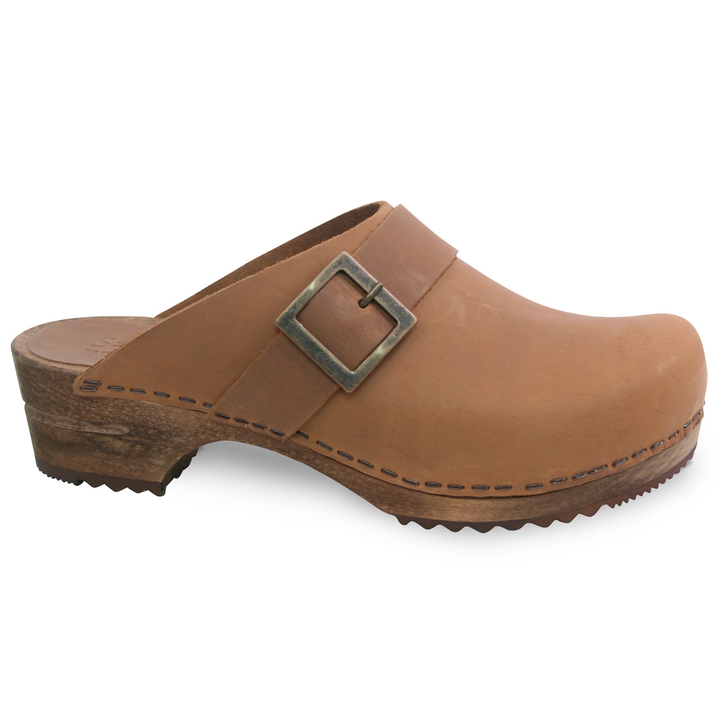 Urban Women's Wood Clog - Cognac - Second