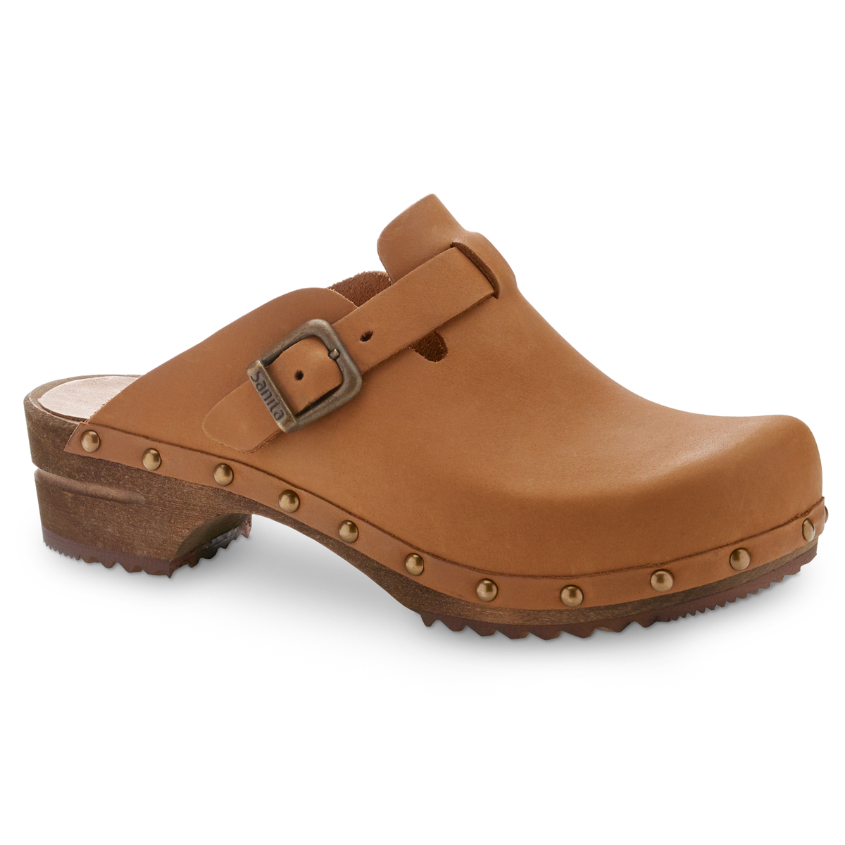 Kristel Women&#39;s Wood Clog - Cognac - Second