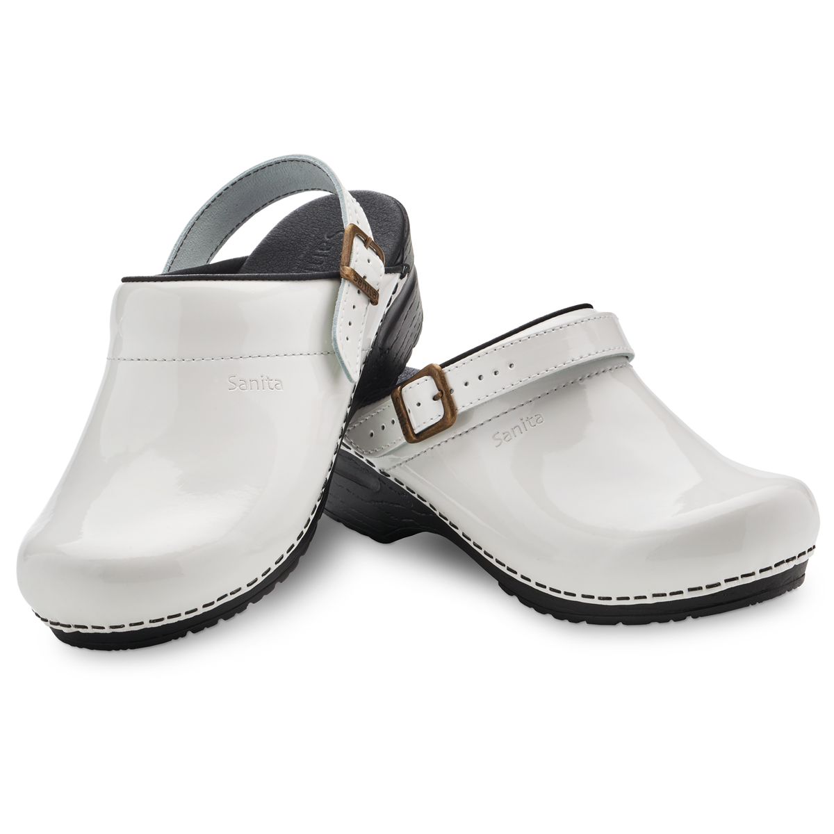 Estelle Women's Clog - White - Second - Sanita Outlet