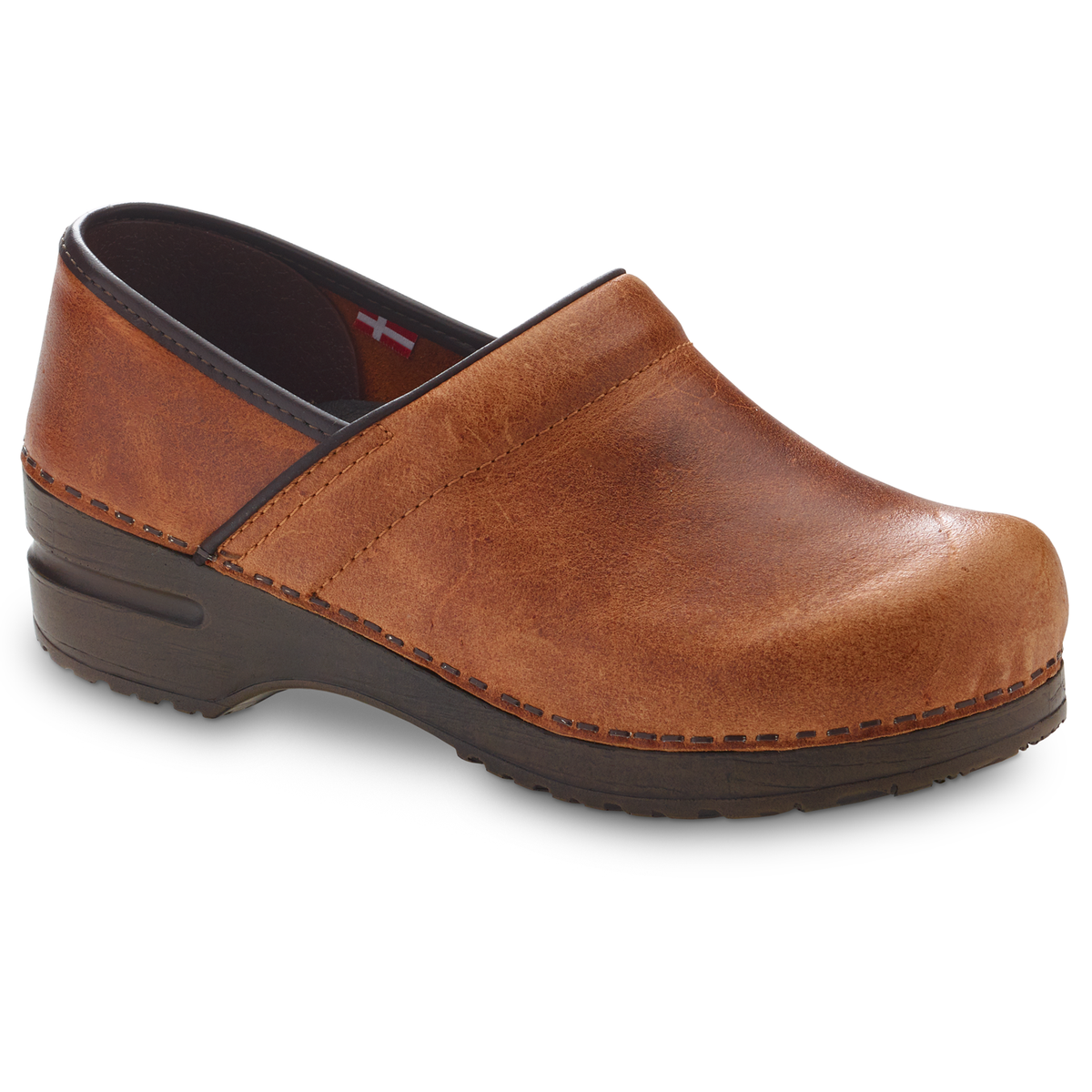 Errol Women's Clog - Cognac - Second