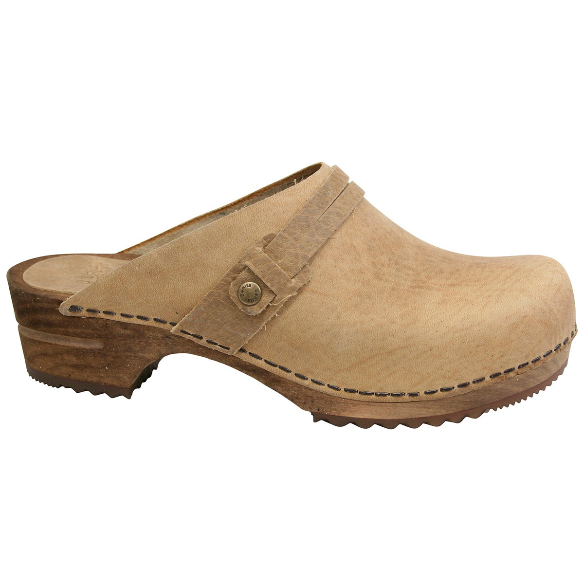 Ursana Women&#39;s Wood Clog - Nature - Second