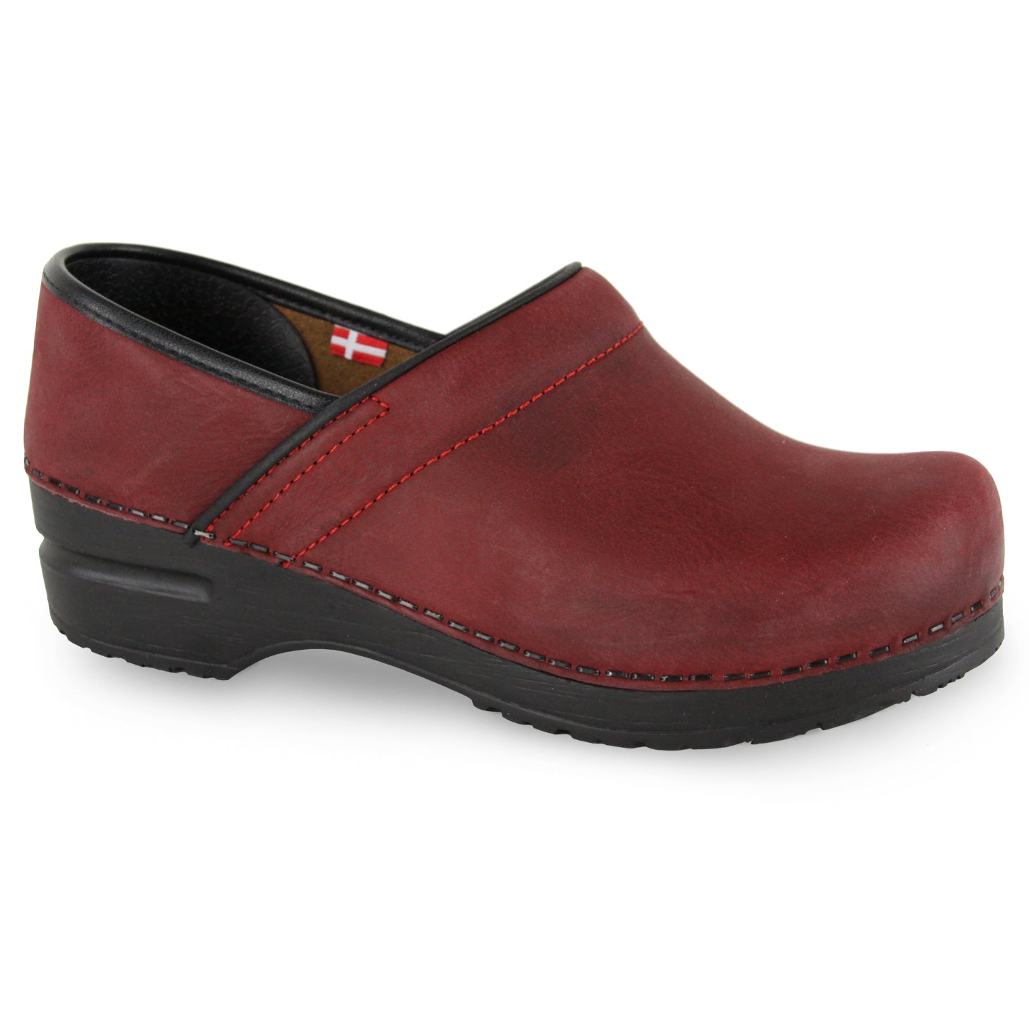 Pro Oiled Women's Clog - Burgundy - Second