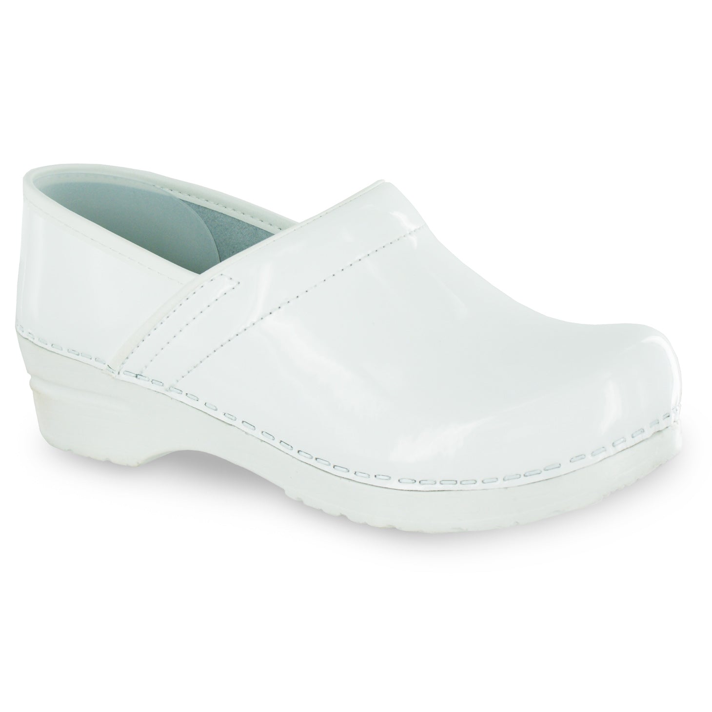 Pro. Patent Women's Clog - White - Second