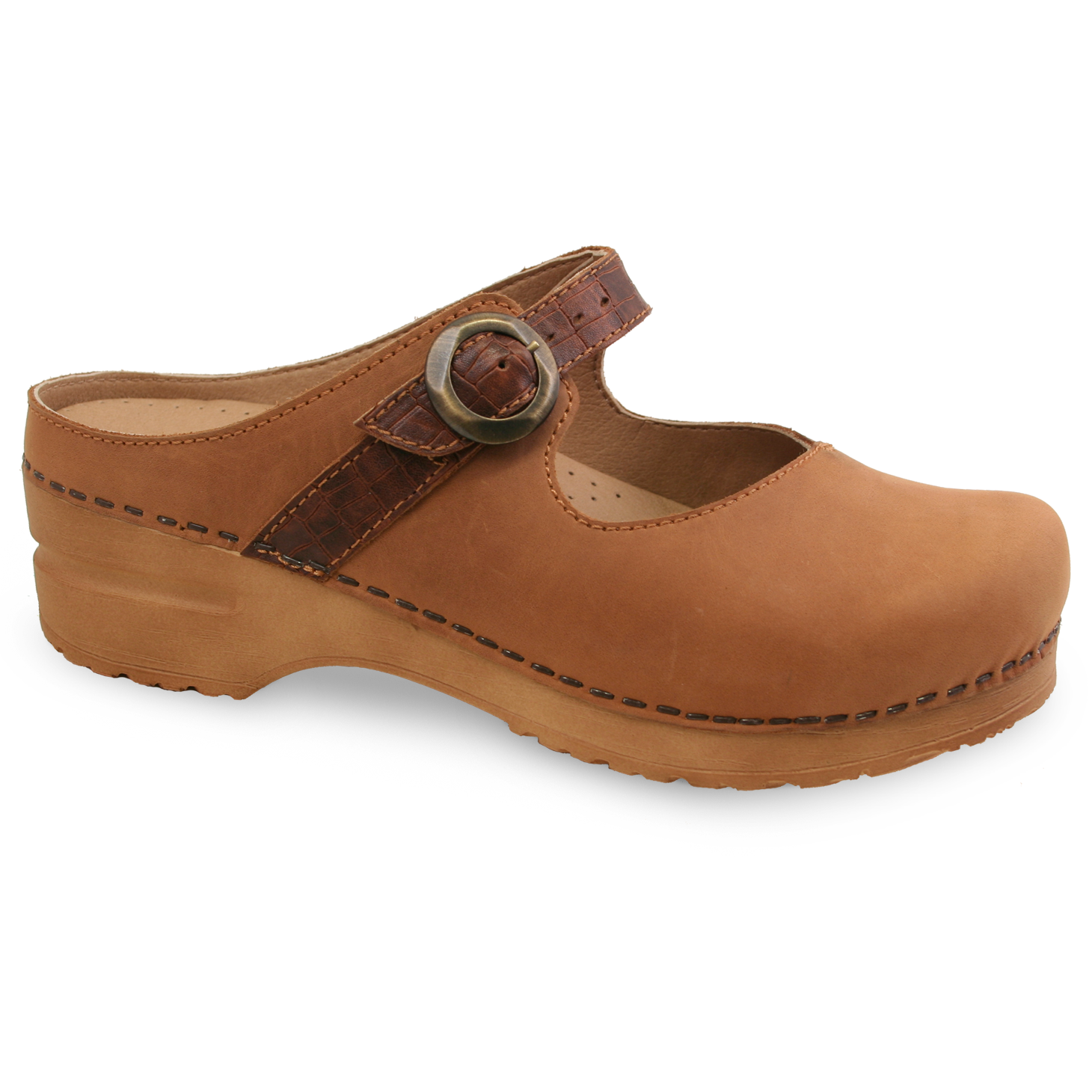 Sanita Chester Women's in Cognac Open Back Clog