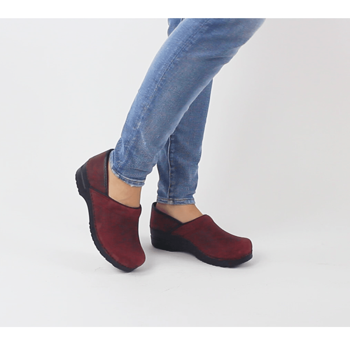 Sanita oiled leather clogs hot sale